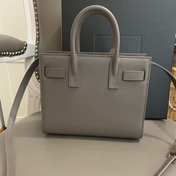 Saint Laurent Sac Du Jour Nano in Smooth Leather - Picture 2 of 8